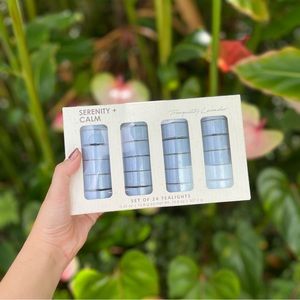 BNIB Art Wick Serenity + Calm Tranquility Lavender set of 24 Tealights